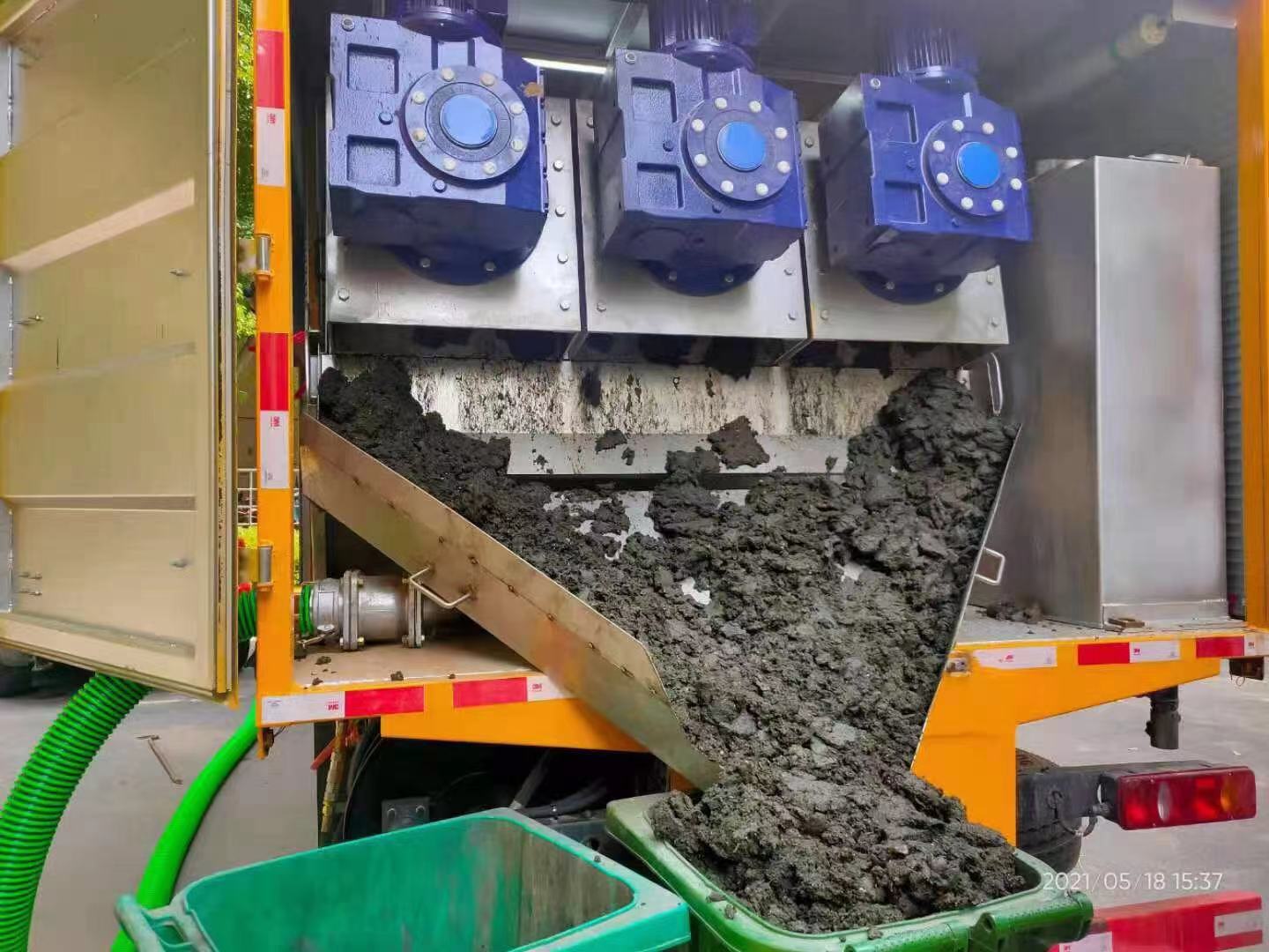 岳麓化粪池清掏城市维护站-泥浆净化干湿分离处理